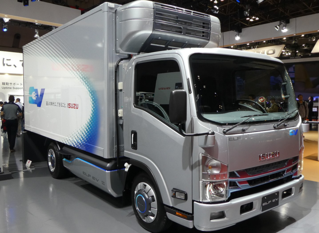 Hadang Cina dan Eropa, Isuzu Produksi Massal Truk Listrik Tahun 2022