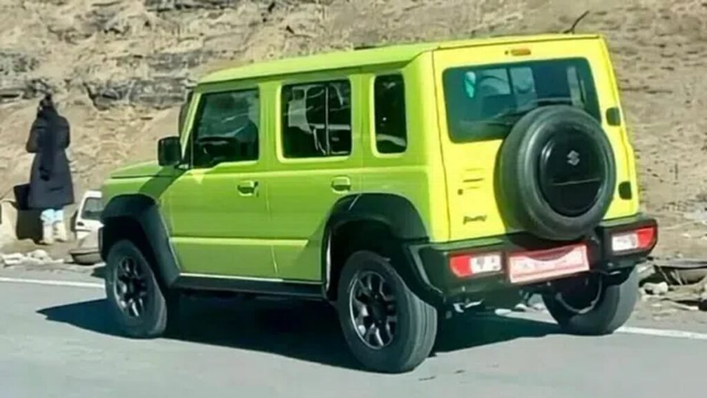 Suzuki Jimny Lima Pintu Segera Gedor Dunia, India yang Pertama