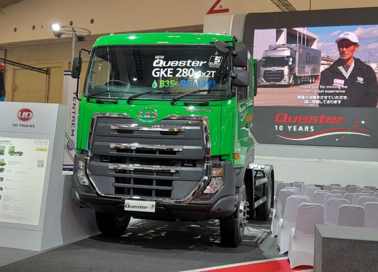 Varian produk UD Trucks di Indonesia yang sanggup menenggak Biosolar B35 – dok.Mobilitas