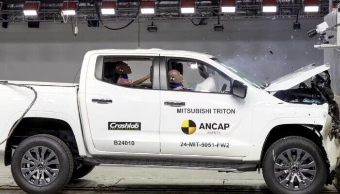 Diuji Australian NCAP, Aspek Keamanan All New Mitsubishi Triton Raih Skor Tertinggi