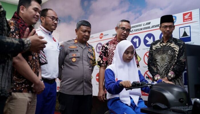 AHM Resmikan Safety Riding Lab di SMKN 4 Tasikmalaya, Ini Tujuannya