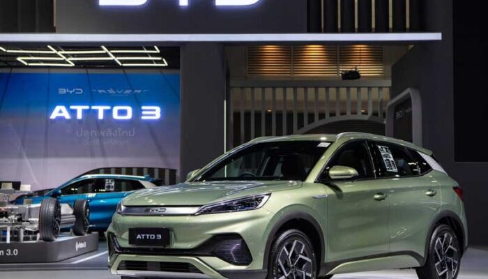 Penjualan Mobil di Thailand Januari – Februari 2025 Melorot, BYD Anjlok 23,4 Persen